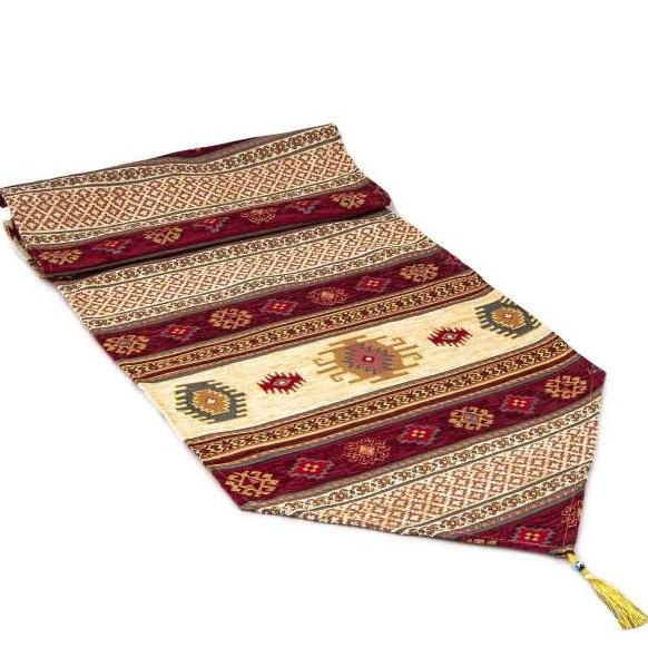 RUNNER KILIM TURKI TAPLAK MEJA KILIM 40 x 180 cm