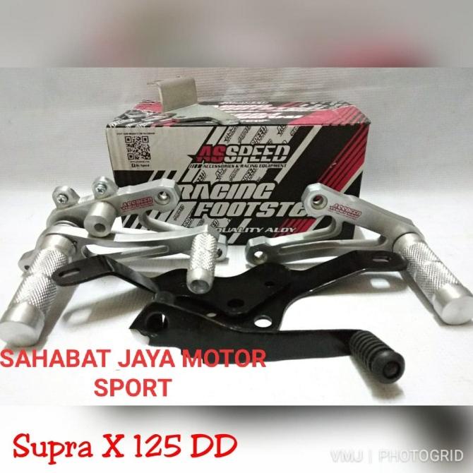 Foot Step Underbone ASSPEED Supra X 125 Double Disk