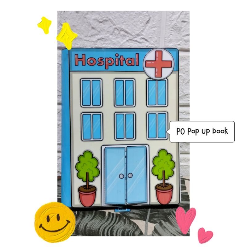 BpBPan Mainan Edukatif Buku Pop Up Rumah Barbie Boneka Kertas