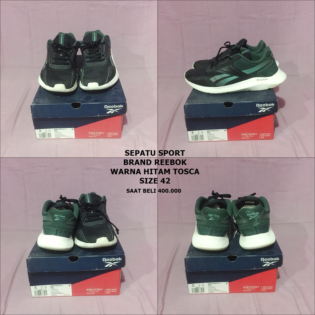 PRELOVED SEPATU REEBOK ENERGYLUX SIZE 42