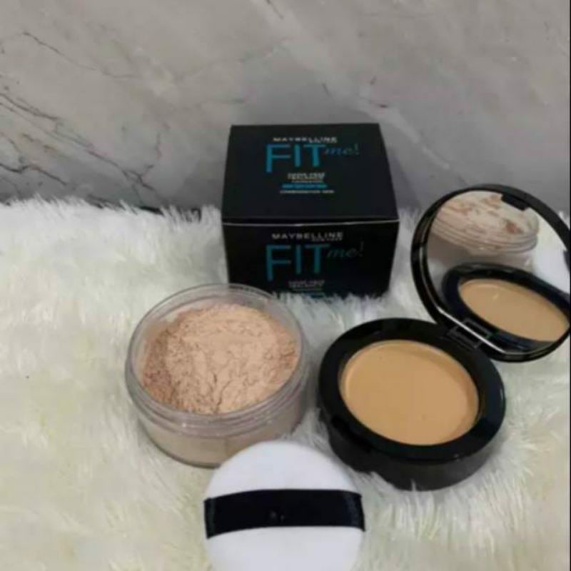 Bedak Tabur FIT ME 2 in 1