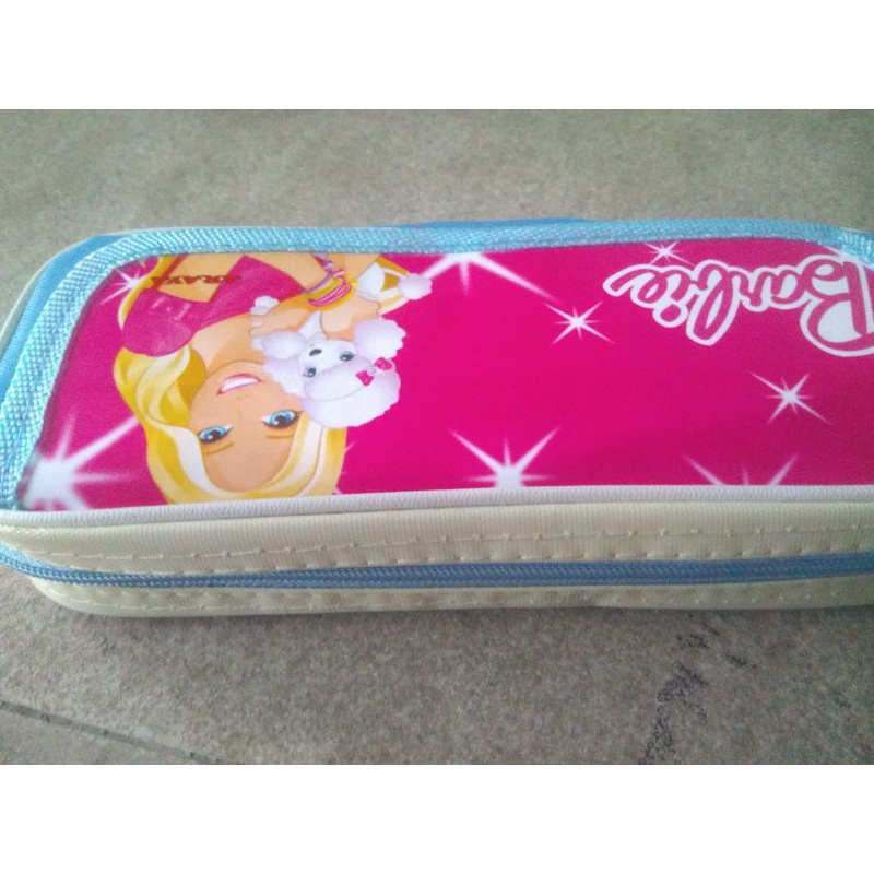 

tepak pensil anak wanita resleting barbie