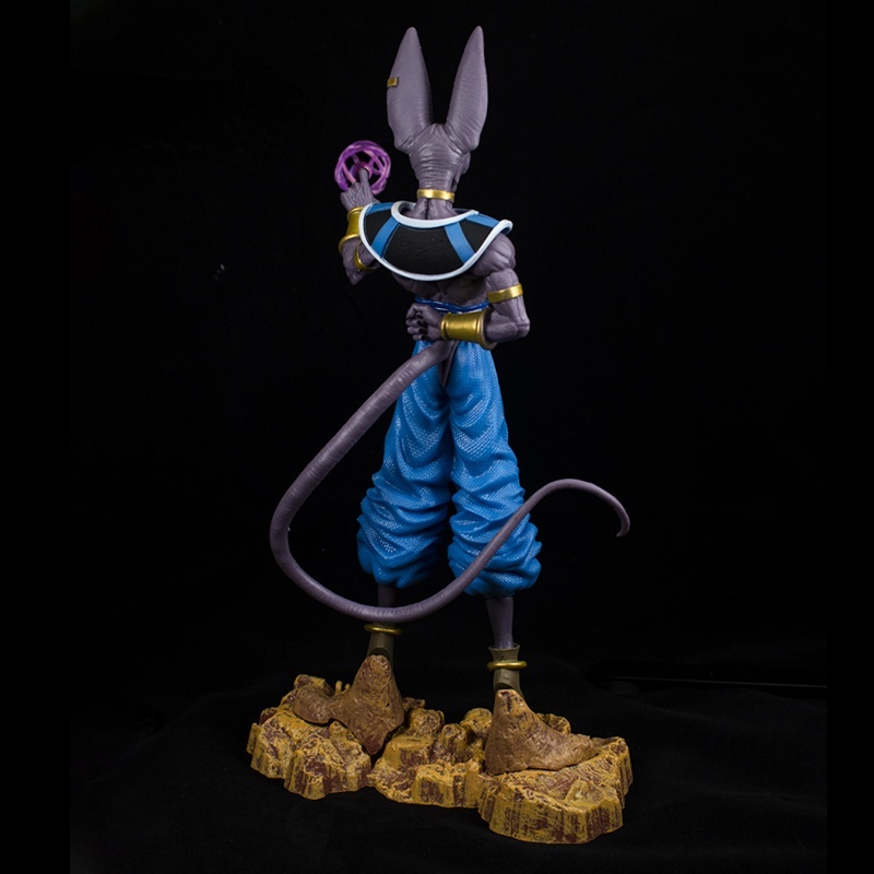 Anime Dragon Ball Z Beerus Figure Super God of Destruction Figure Koleksi Model Mainan Untuk Anak Hadiah Mainan