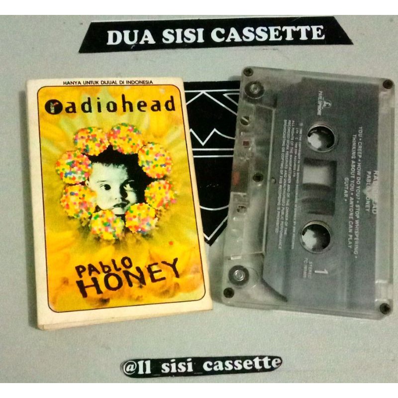 kaset radiohead - pablo honey