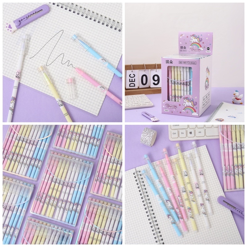 PGC [LUSINAN] Pen Bisa Hapus / Pen Gel Hapus / Erasable Pen / Pen hapus Lucu Fancy / Pulpen Penghapus