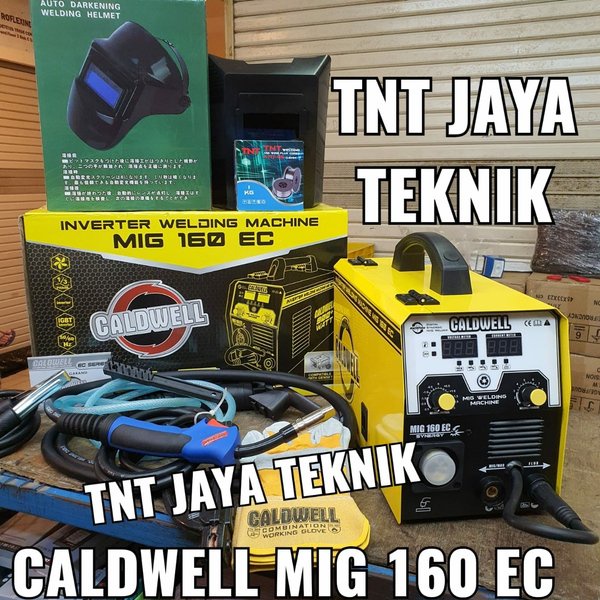 MESIN LAS CO2 CALDWELL MIG 160 - TRAVO LAS INVERTER CALDWELL MIG 160EC - TRAFO LAS INVERTER CALDWELL