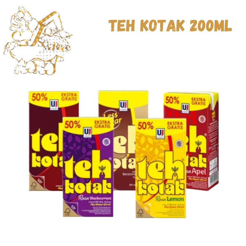 MINUMAN TEH KOTAK 200ML