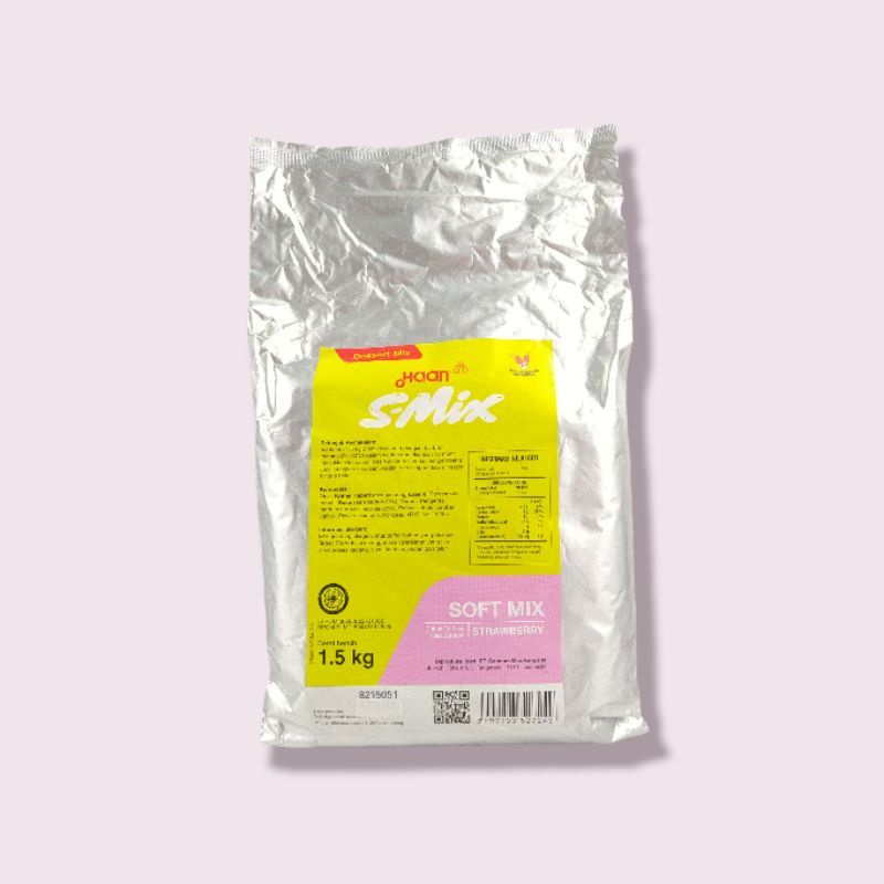 

Bubuk es krim soft haan rasa coklat, vanila dan strawberry