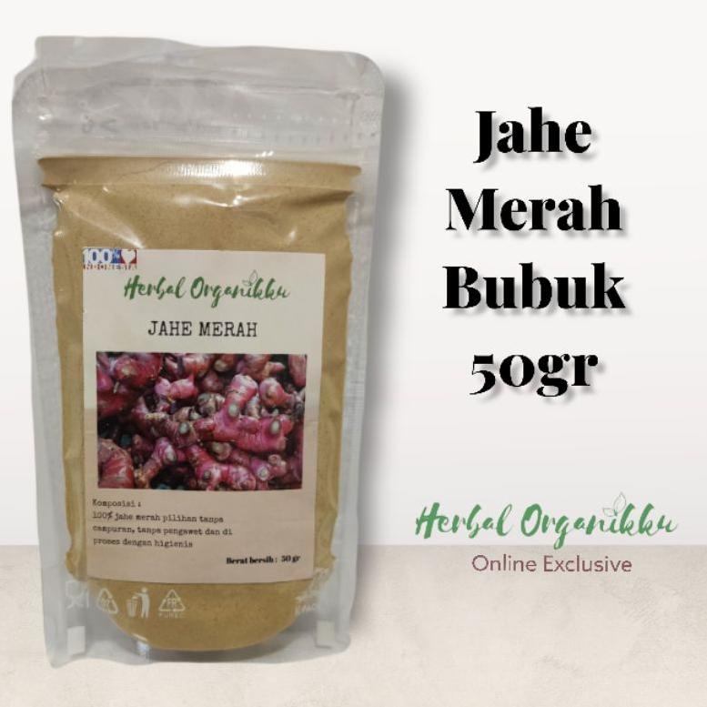 

⇹ Jahe Merah murni / Red Ginger Powder 100gr ♖