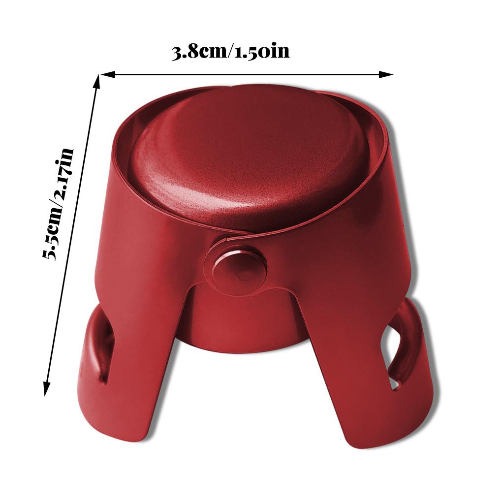 Steel Sparkling Wine Bottle Stopper Champagne Bottles Cork Lucu Anti Bocor Minuman Vacuum Sealer Leak Saver Bar Hadiah