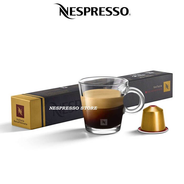 

Nespresso Volluto Decaffeinato Coffee Capsule / Kapsul Kopi - 10 Caps