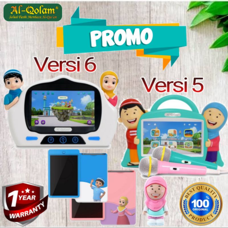 PROMO Smart Hafiz Versi 6 Terbaru New, USB + LCD Drawing / Smart Hafidz Versi 5 Original Garansi Res