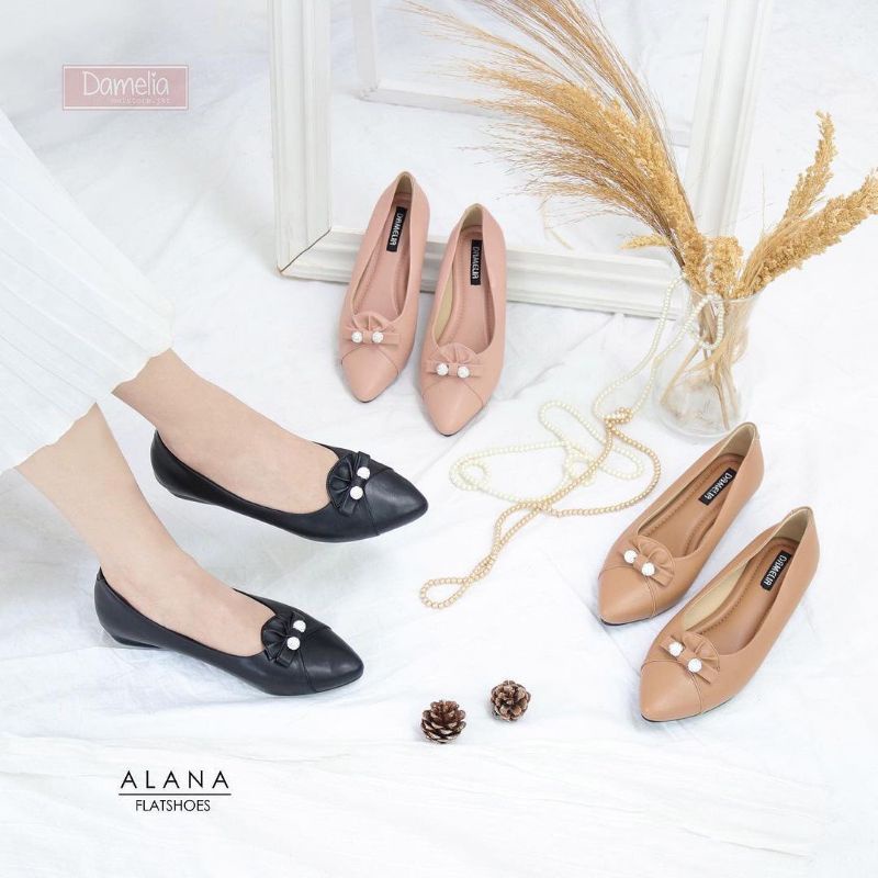 Damelia Alana Flatshoes Wanita Sepatu Wanita Melstore. Jkt