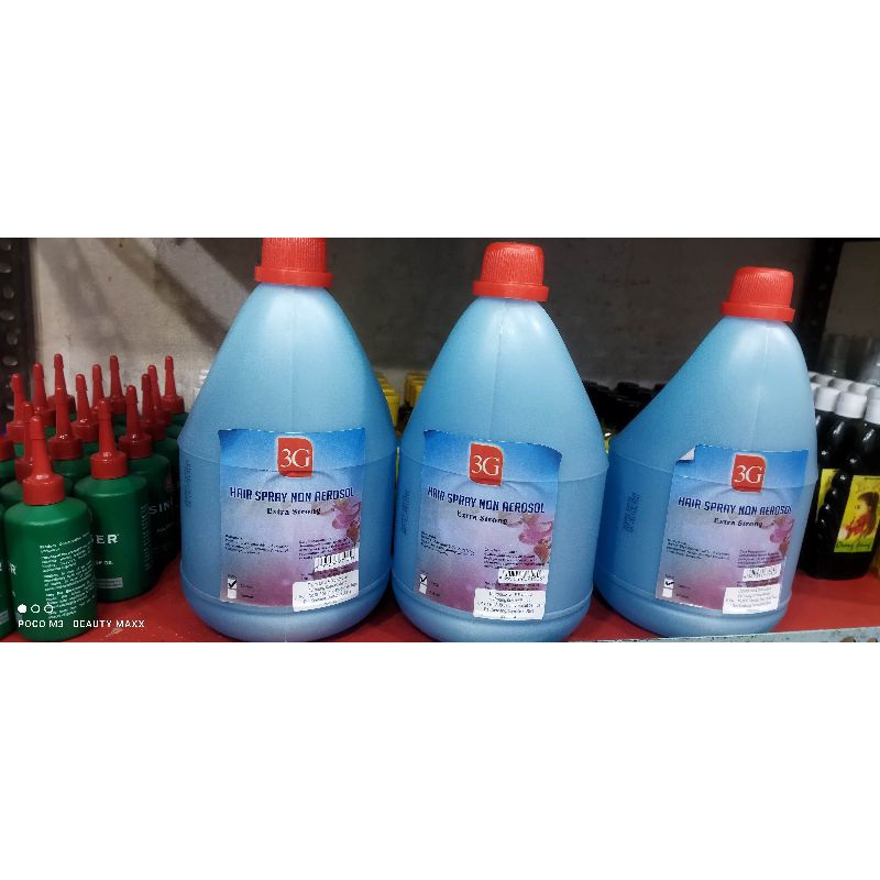 3G 2 liter||Non Neresol 2L|| Pengeras Rambut//Hair spray||non aeresol