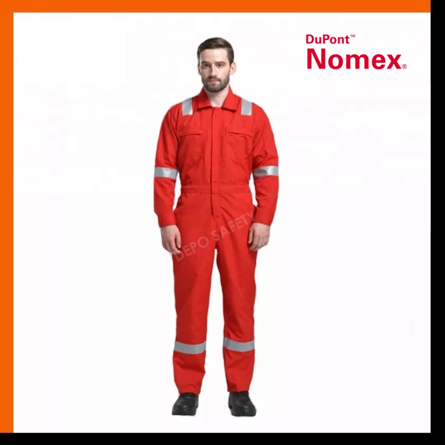 Wearpack Coverall Nomex Dupont III A 4,5 OZ Anti Api