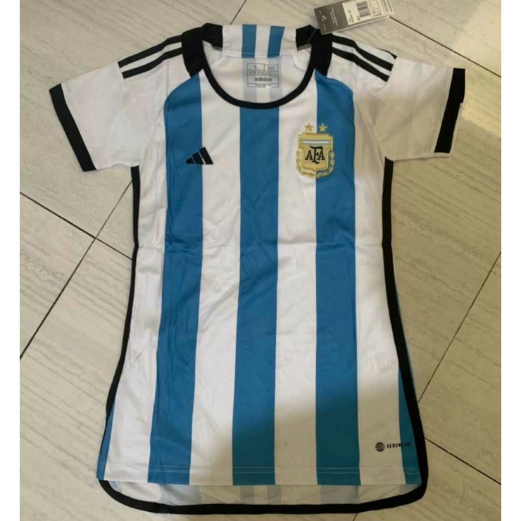 Jersey Argentina Home Ladies Piala Dunia 2022