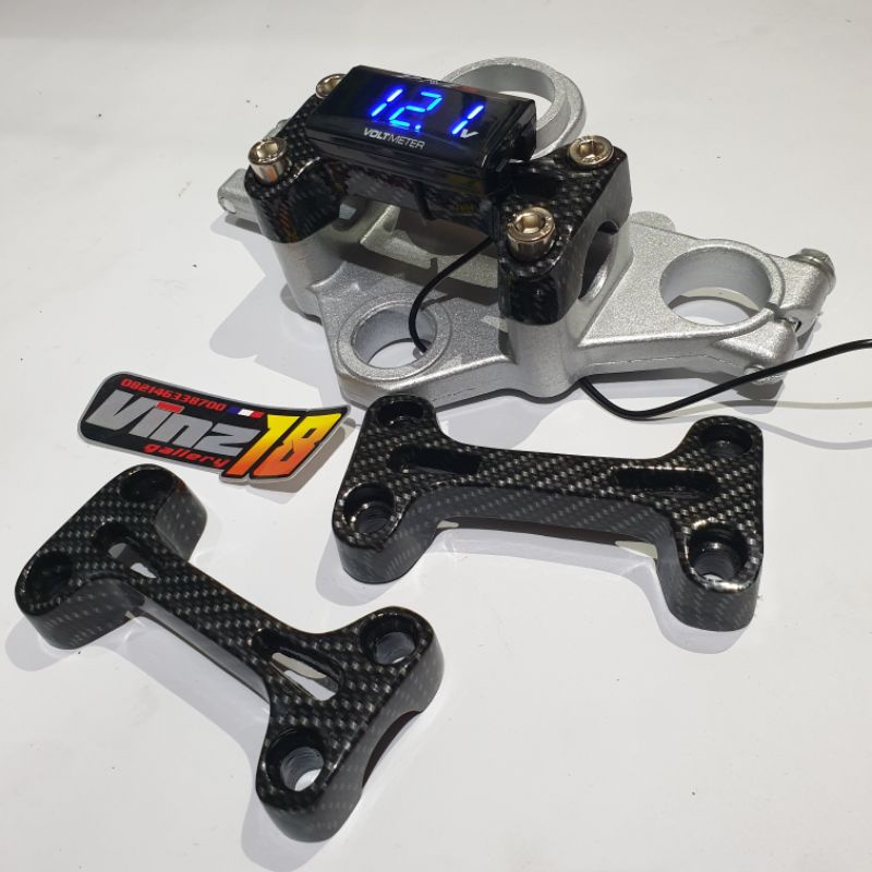 klem stang || raiser stang pnp rx king xabre set voltmeter