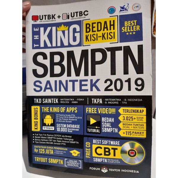 Preloved The King SBMPTN SAINTEK 2019