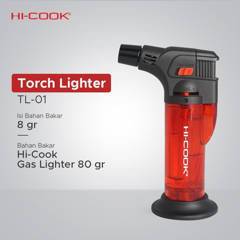 Jual PEMANTIK OBOR/KOREK API GAS HICOOK TORCH LIGHTER TL Shopee