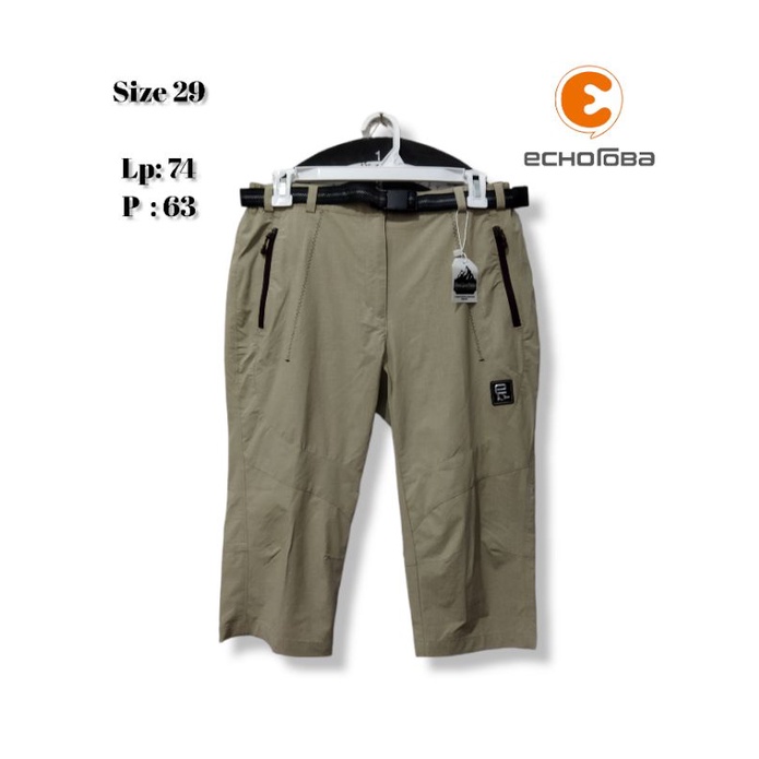 celana pendek outdoor second echoroba size 29