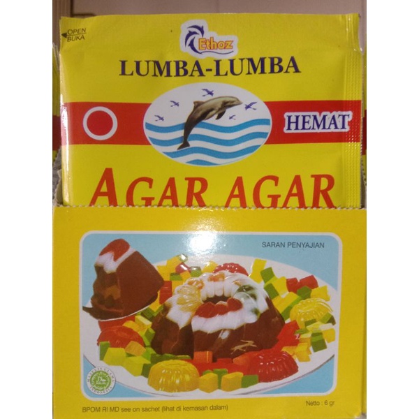 Agar-agar Lumba-lumba / Agar agar Cap Lumba lumba