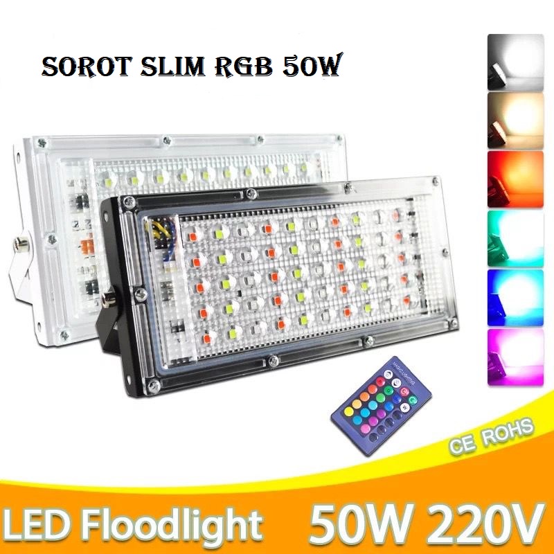 Lampu Sorot LED Murni 10W 20W 30w 50w 100w 150w 200w 300w 400w  Outdoor Tembak 10watt 20watt 30watt 50watt 100watt 150watt 200watt ip66 FLOODLIGHT Flood Light