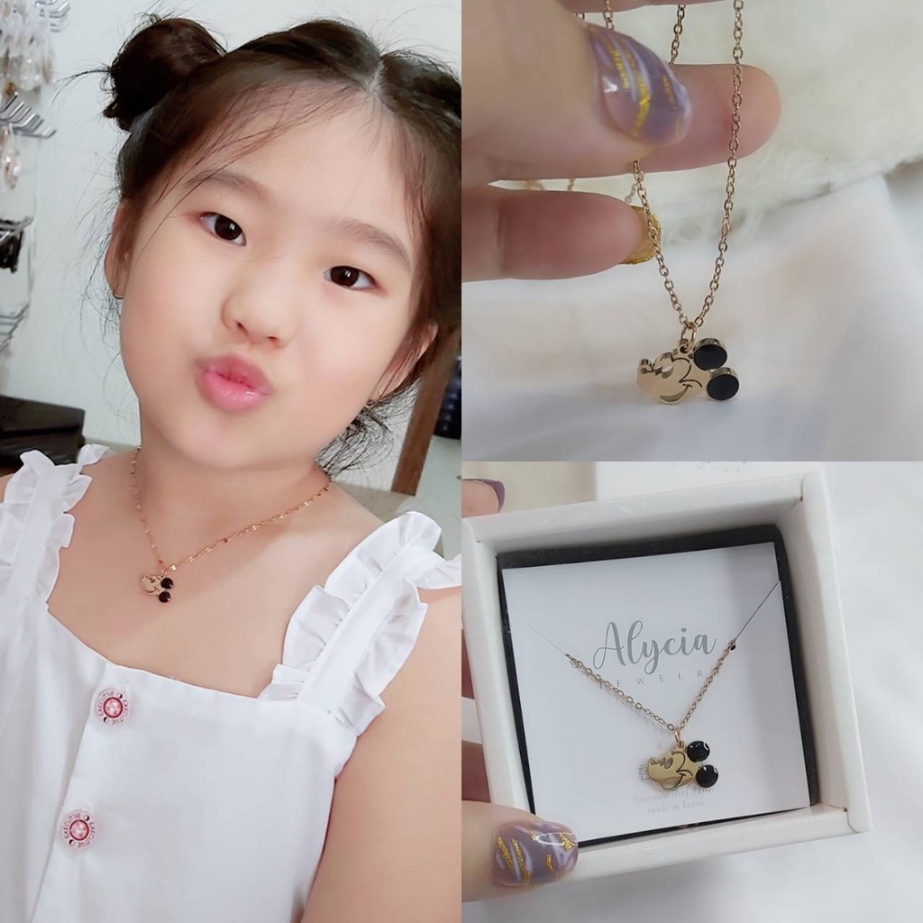 Kalung Anak Yoshiko Original Anti Karat + BOX