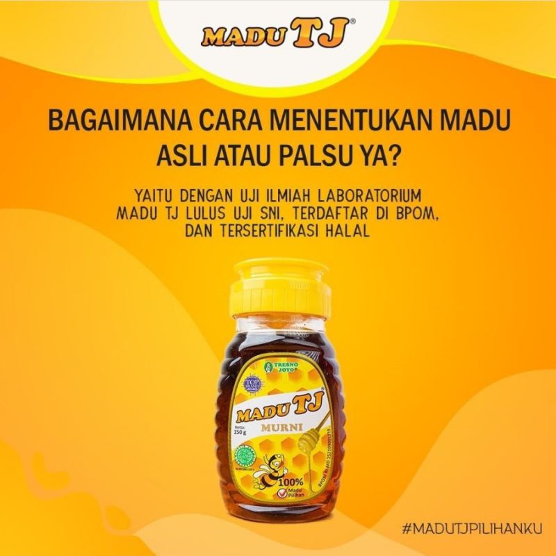 Madu Tj Murni 150gr//Madu Tj Murni 250gr//Madu murni