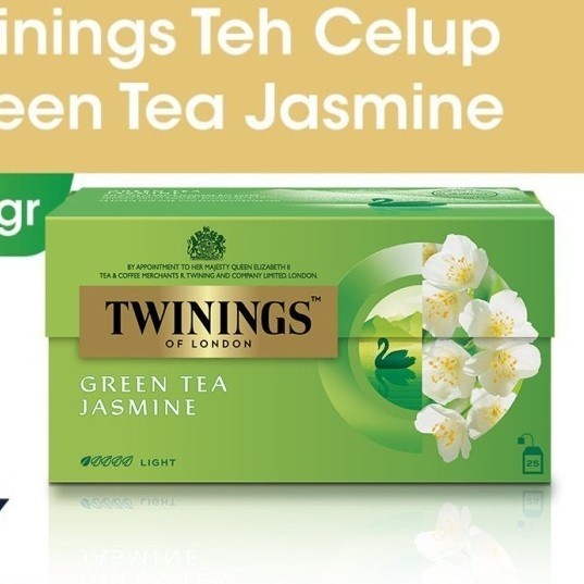 

Twinings Teh Celup Green Tea Jasmine 25x1.8gr