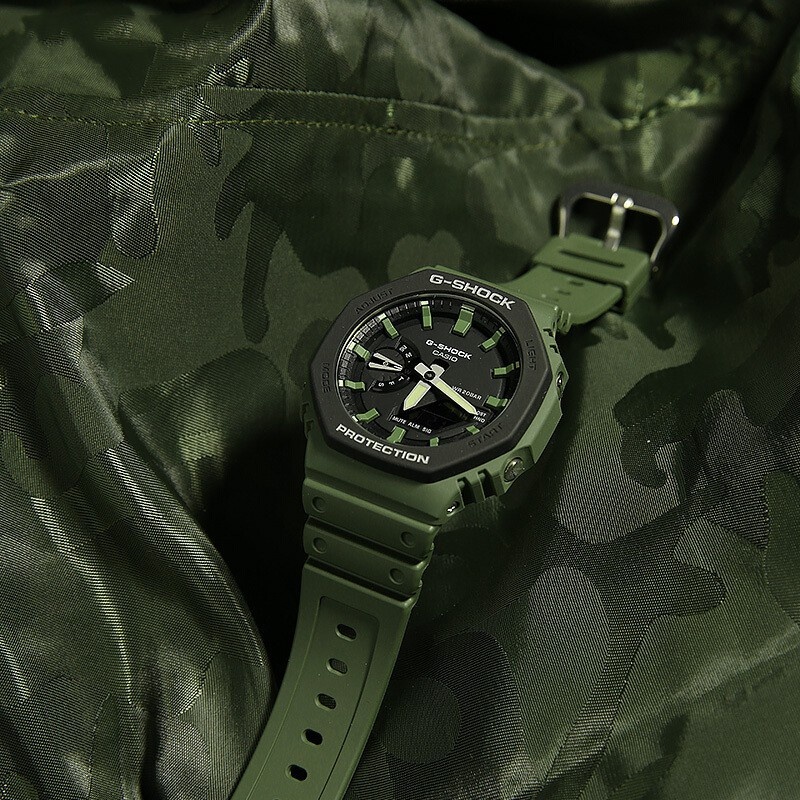 JAM TANGAN PRIA ORIGINAL ANTI AIR GA 2100 GSHOCK CASIO ORIGINAL GARANSI 6 BULAN