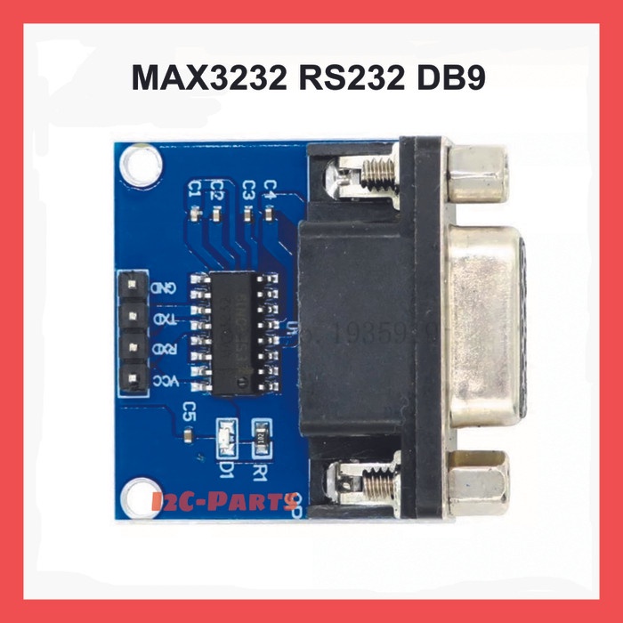 MAX3232 RS232 to TTL Serial Port Converter module DB9 Connector