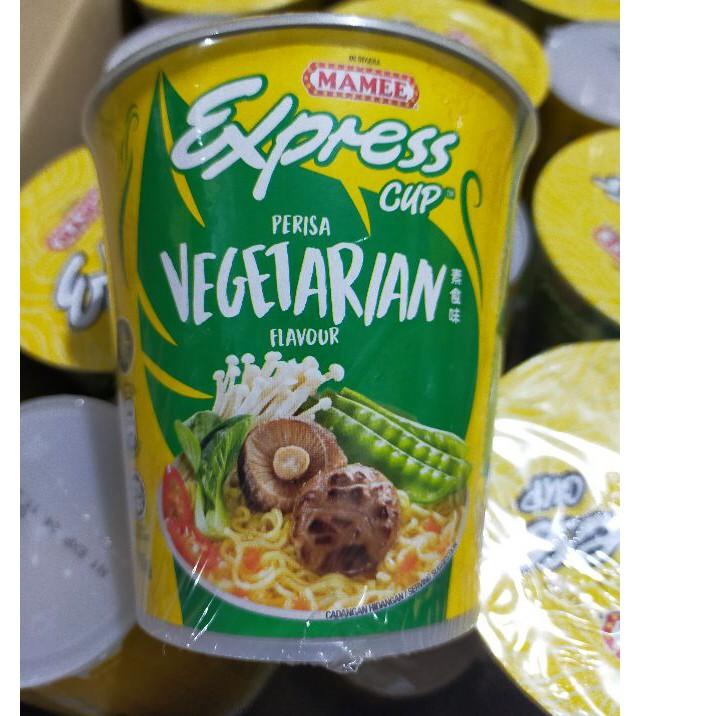 

Mamee express cup Vegetarian mi mamee cup