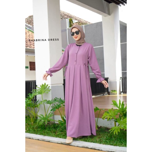 sabrina dress crinkle airflow // gamis crinkle airflow