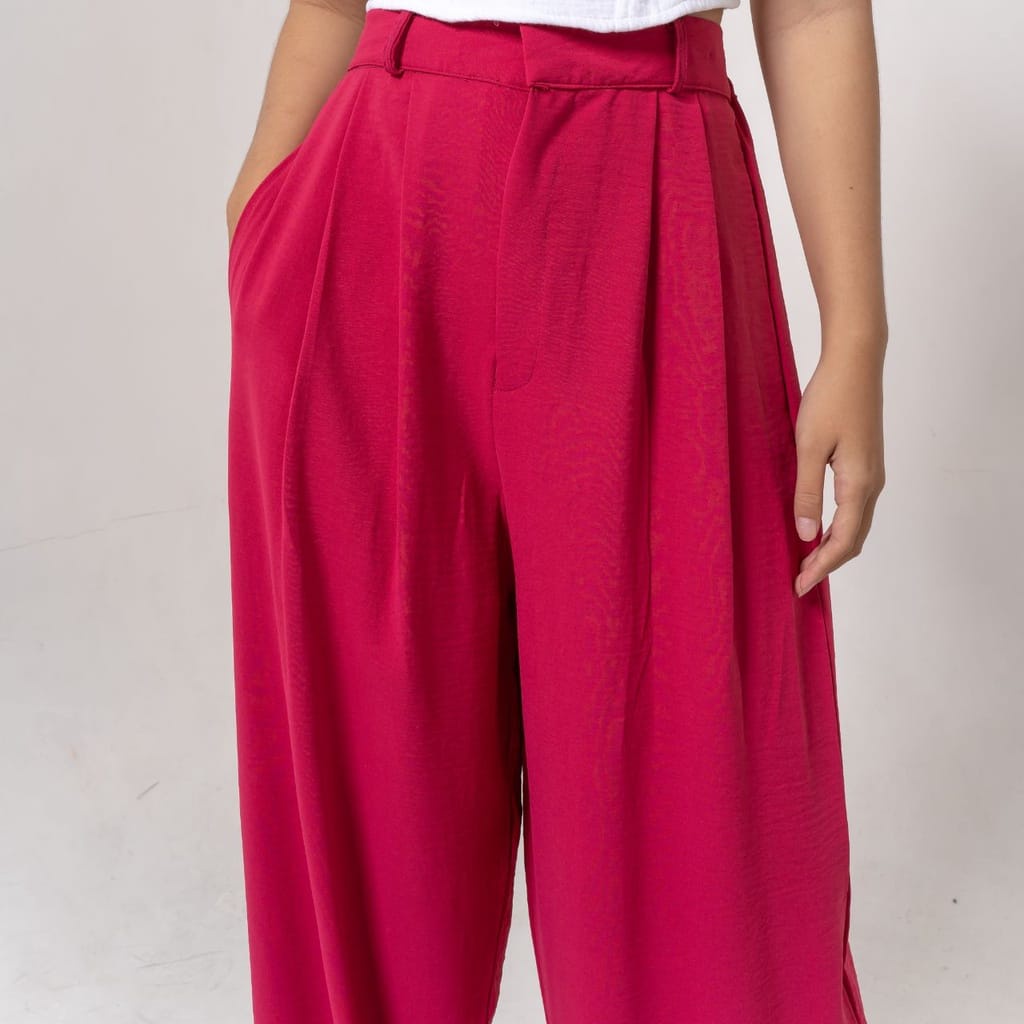 BEFAST - ZEC Celana JOLA Pant Kulot Crincle / Belina Cullote Pant / Celana Panjang Polos Formal / Fashion Ala Style Korean / Kulot Kerja Wanita Casual / Pakaian Kekinian Remaja ABG Trendy / Celana Kulot Crinkle Terlaris / Outift Kampus