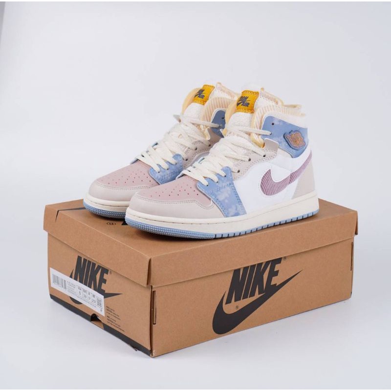 Sepatu Nike Jordan 1 High Zoom Air CMF Pink Oxfrod