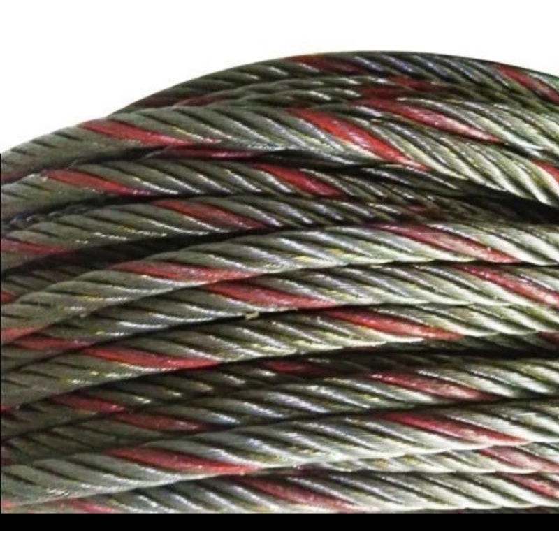 kawat seling 6 ×37 Baja IWRC 6mm / WIRE ROPE IWRC 6 ×37 6mm