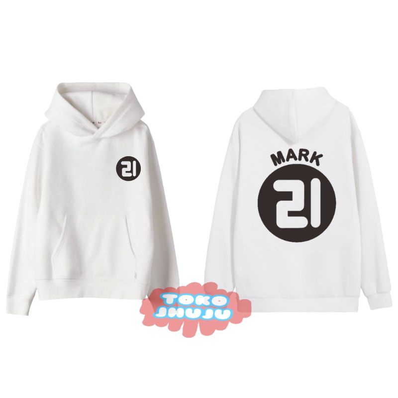 Hoodie Jumper NCT Dream Nama Member Logo Bulat  +Belakang