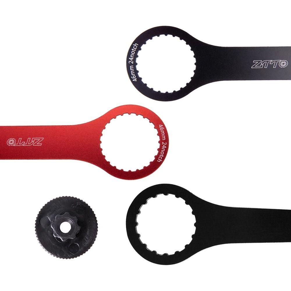 Lanfy Bottom Bracket Wrench 46mm 24tak Bagian Sepeda Alat Perbaikan Alat Bongkar Pasang Alat Remover Repair Wrench