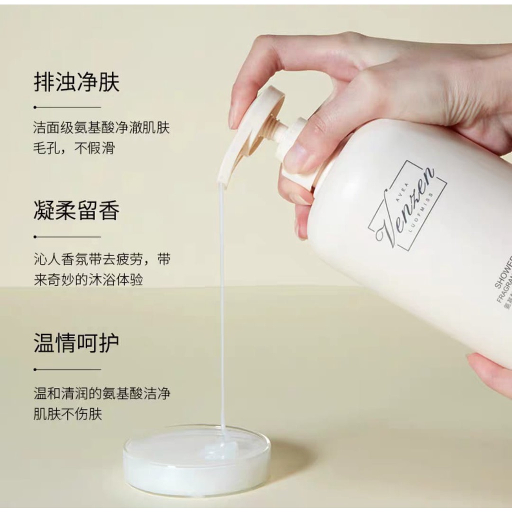 Veze Sabun Mandi Cair Shower Gel Fragance Moisture 800ml