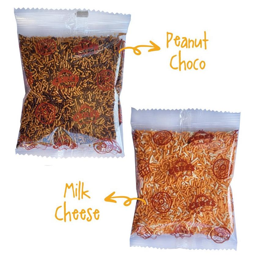 

☾ Ceres Meises Mix Pack Choco Peanut & Cheese Milk (75g x 2pcs) ヮ