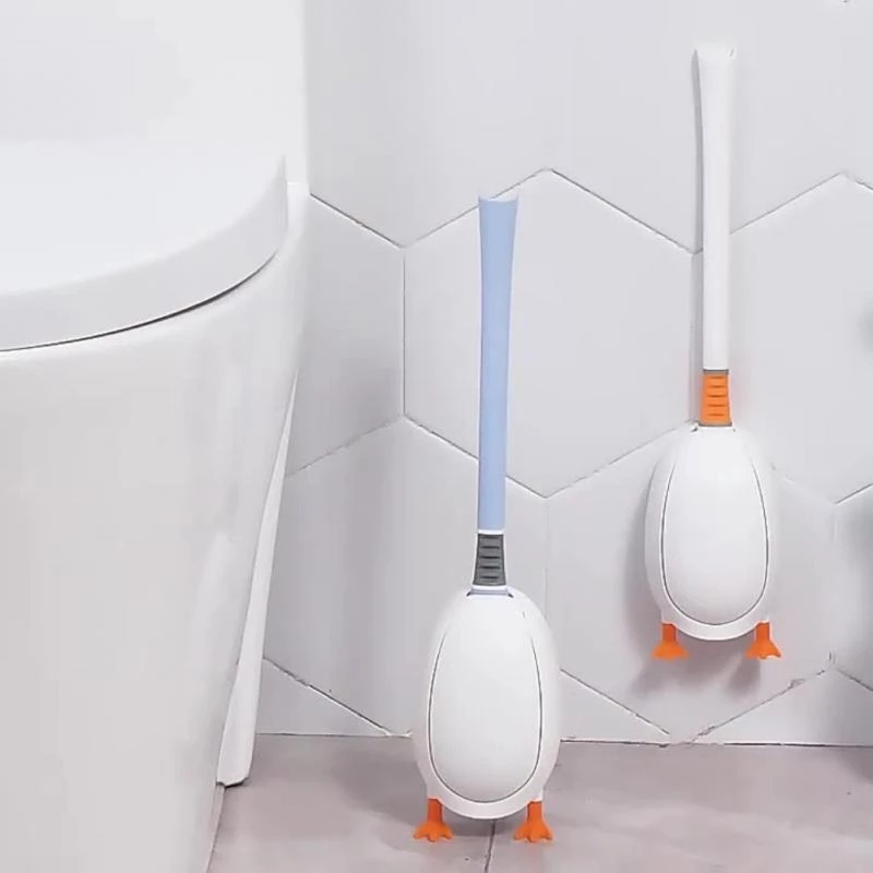 Sikat Toilet Bebek Toilet Brush Pembersih Closet Silicon