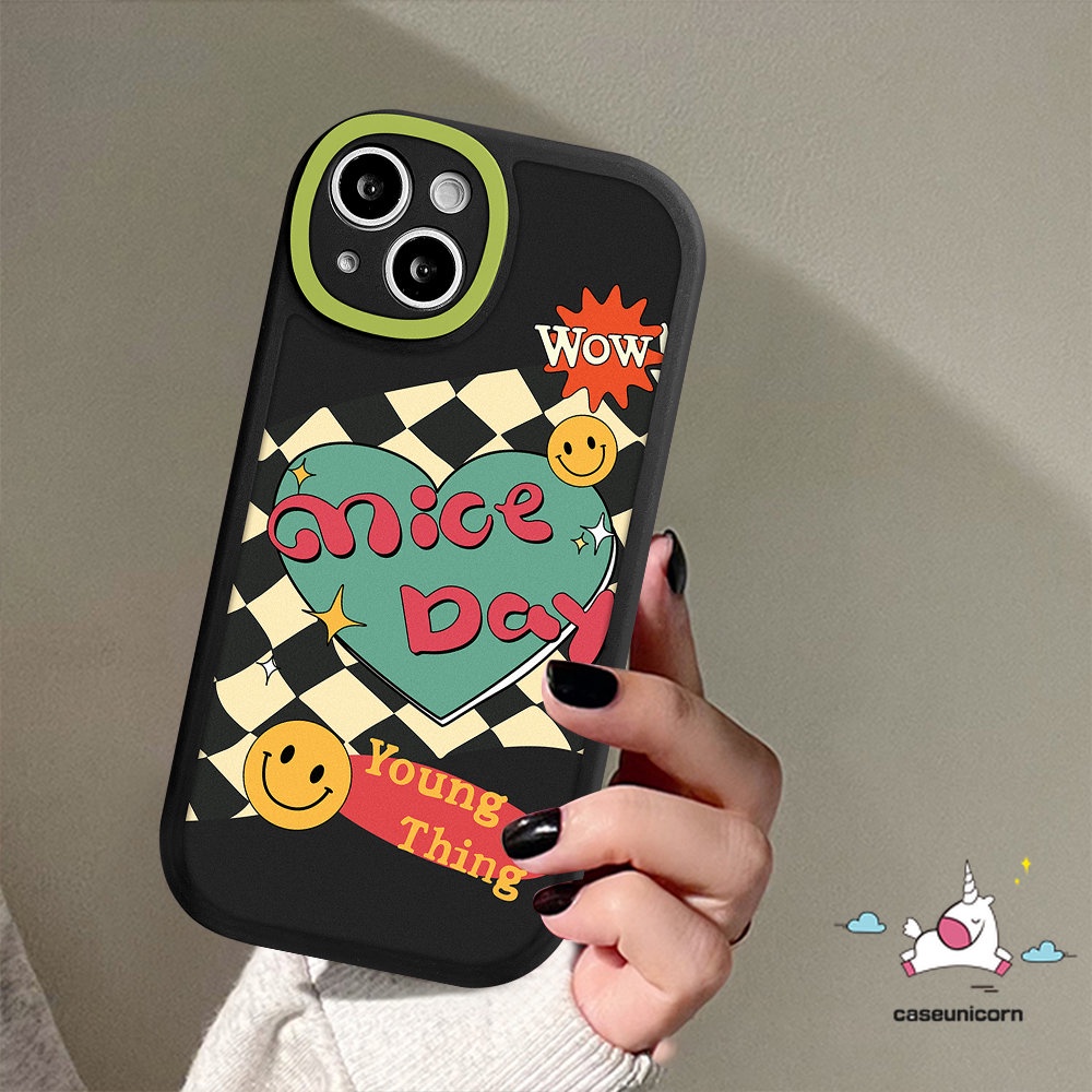 Case Mi12 11 Lite 11T Pro Redmi 12C A1 9 10 9T 10A 9A 10C 9C NFC K40s Note8 9 10 11 Pro Plus 10s 11s 10Pro 9s POCO M3 F4 X3 NFC Couple Papan Catur Smile Love Hati Sarung Soft Cover