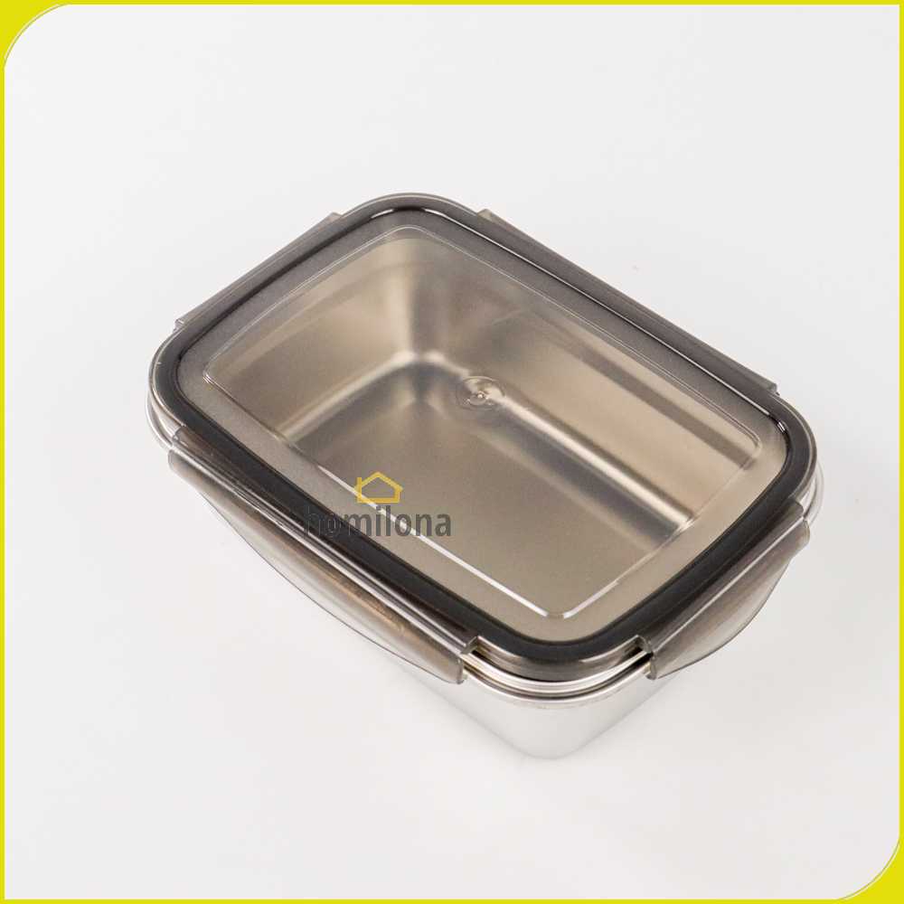 HOMEFAVOR Kotak Makan Bento Lunch Box Stainless Steel - KT273