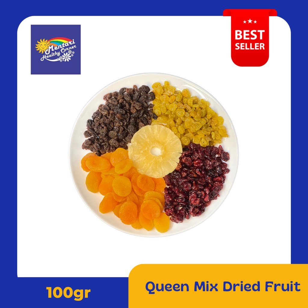 Queen Mix Dried Fruit 100gr