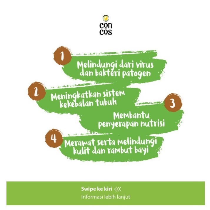 Concos Virgin Coconut Oil Kids | VCO Minyak Kelapa