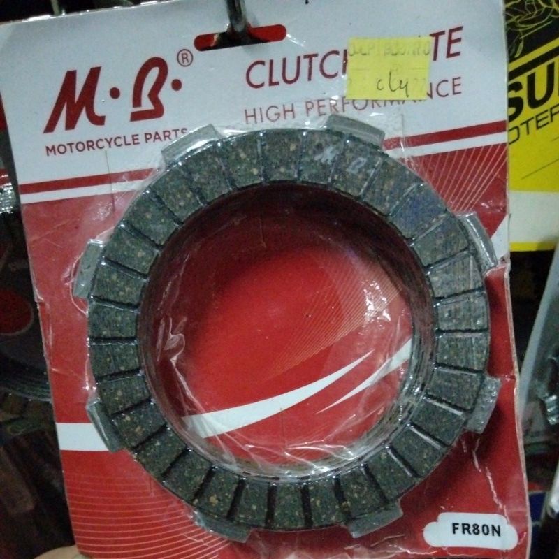 Plat Kampas Kopling FR 80 FR80 FR-80N Rubahan Jupiter-Z Vega-R F1ZR F1 FORCE 1 F1Z FIZ R FIZR MB