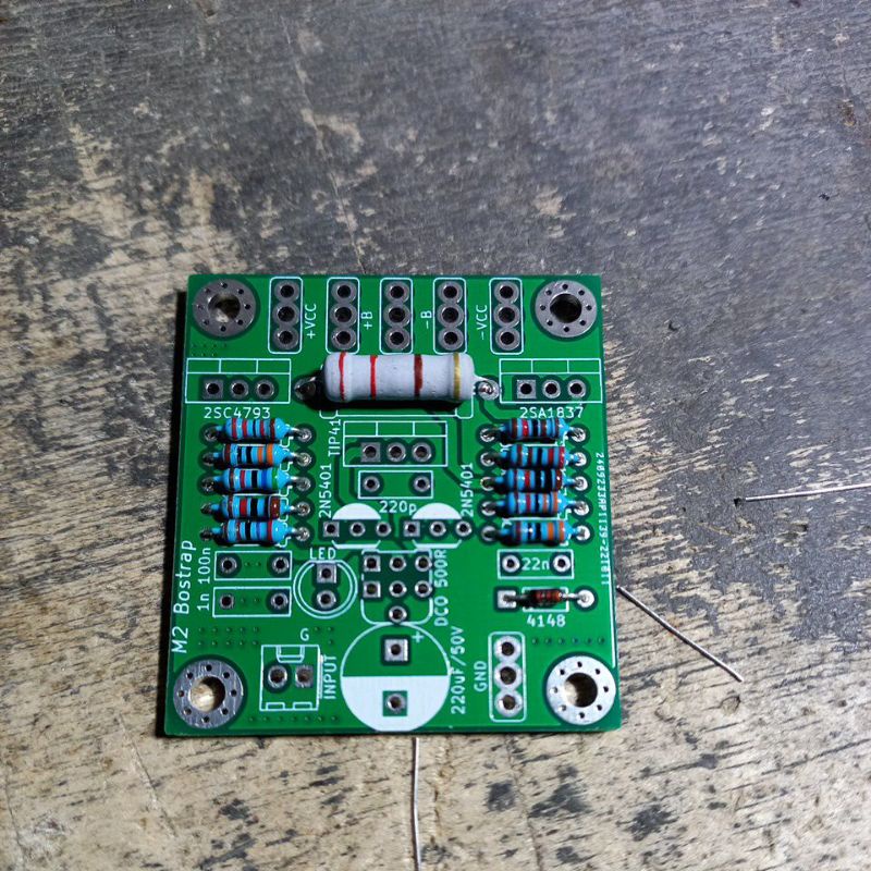 pcb m2 plus resistor
