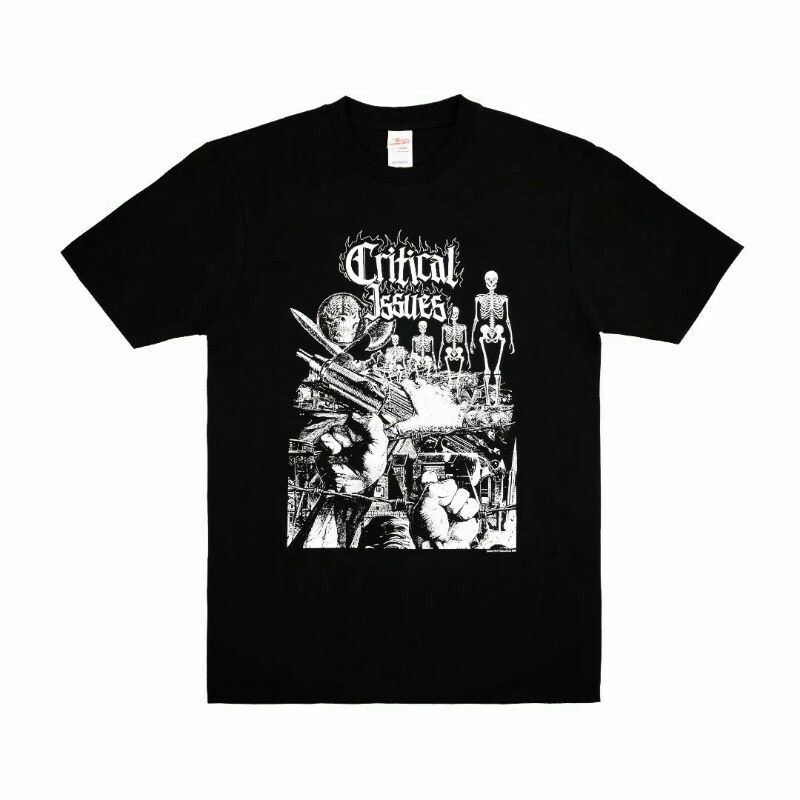 CRITICAL ISSUES / T-SHIRTS BLACK