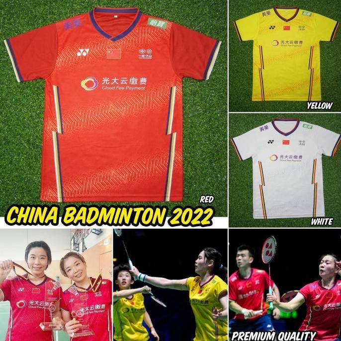 JERSEY BADMINTON CHINA 2022 PREMIUM DEWASA