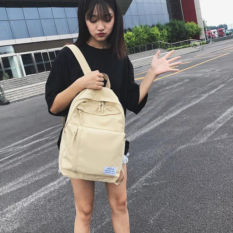 ➫Jaman Now KSO_BAG - Tas Ransel Anak Wanita  2021 Kekinian Backpack MIN TAO Korean Style  Special Ed